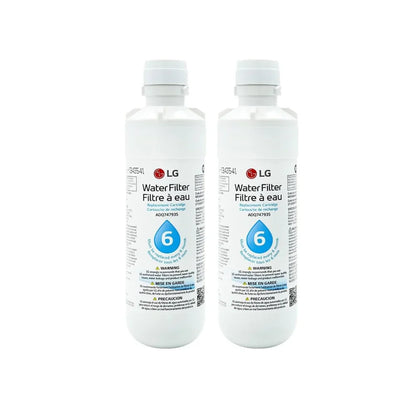 LG LT1000P refrigerator water filter 2 pack