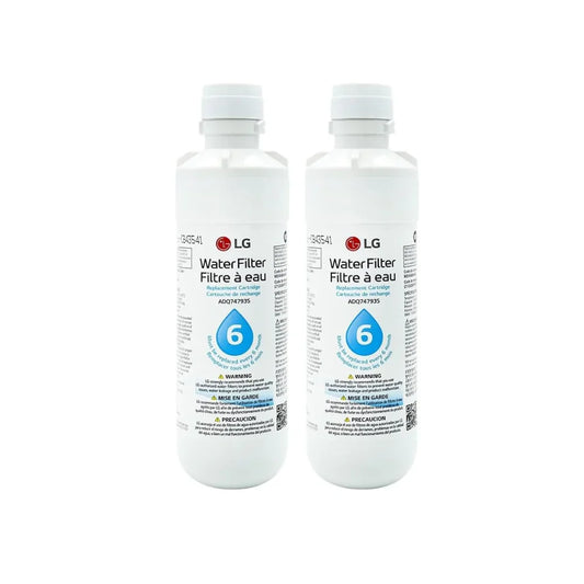 LG LT1000P refrigerator water filter 2 pack