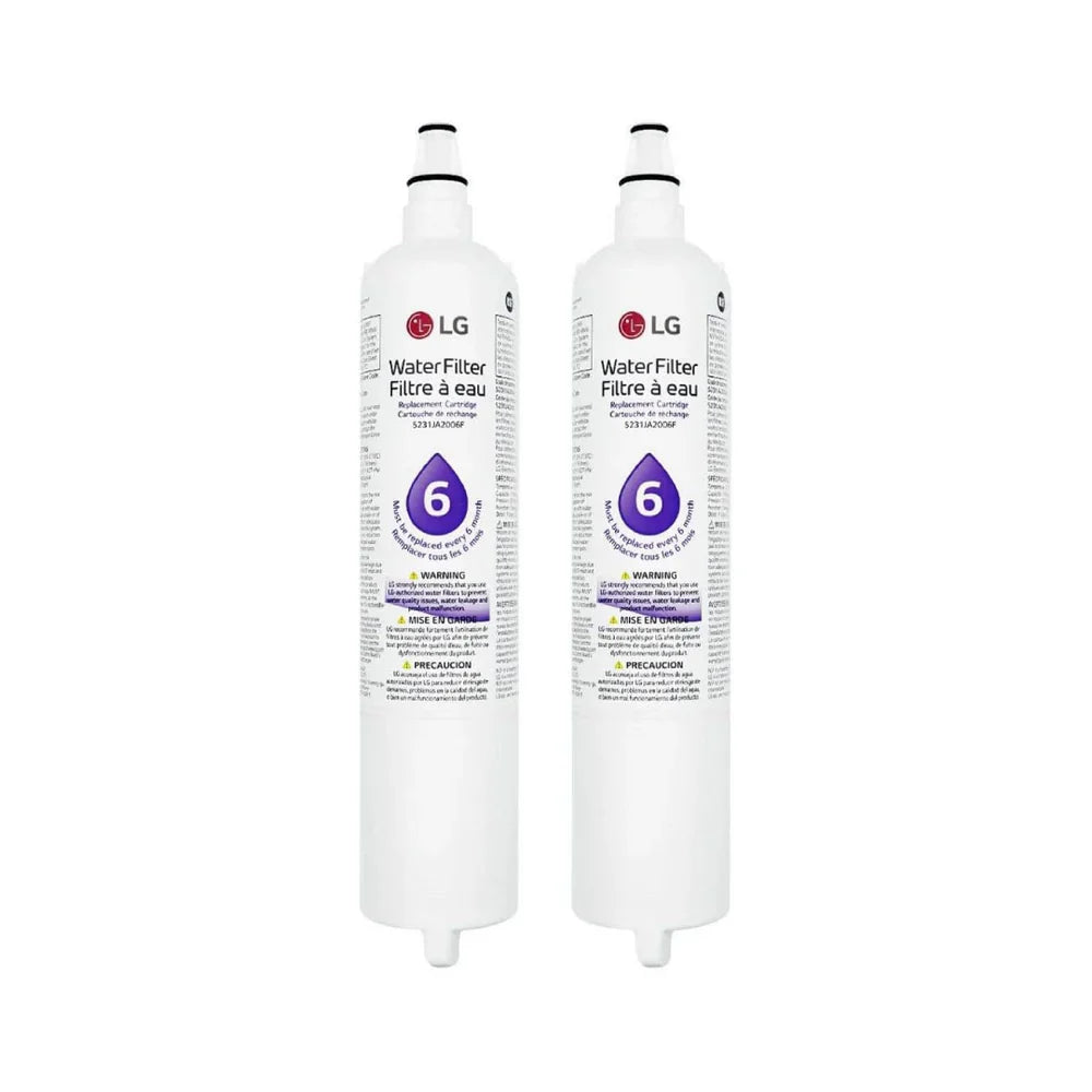 LG LT600P refrigerator water filter 2 pack