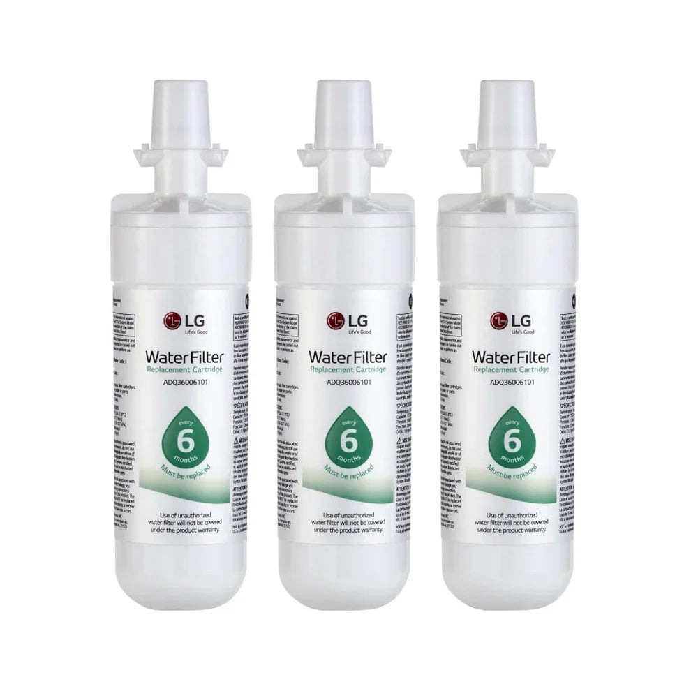 LG LT700P refrigerator water filter 3 pack