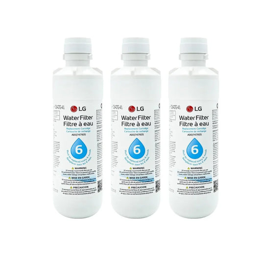 LG LT1000P refrigerator water filter 3 pack