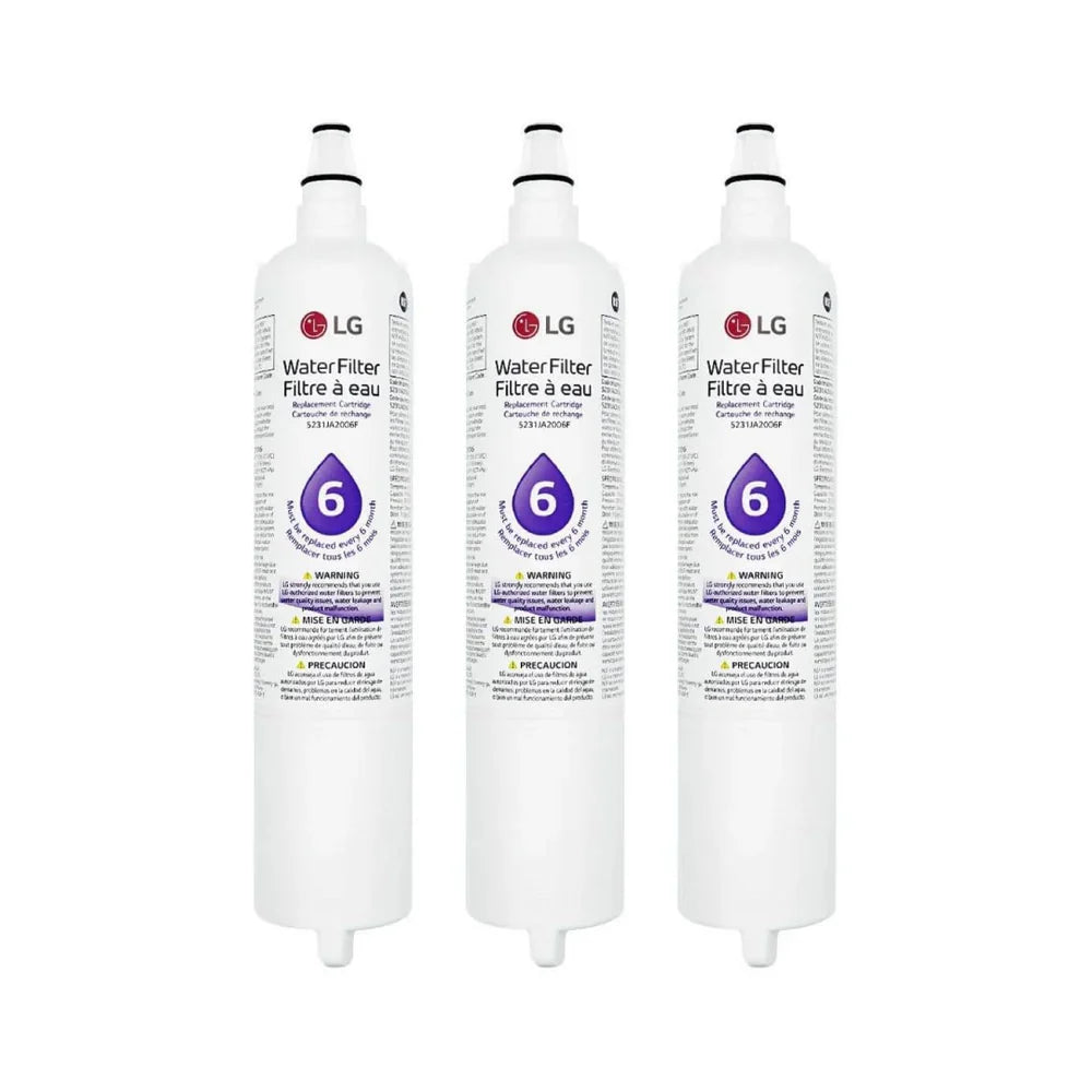 LG LT600P refrigerator water filter 3 pack