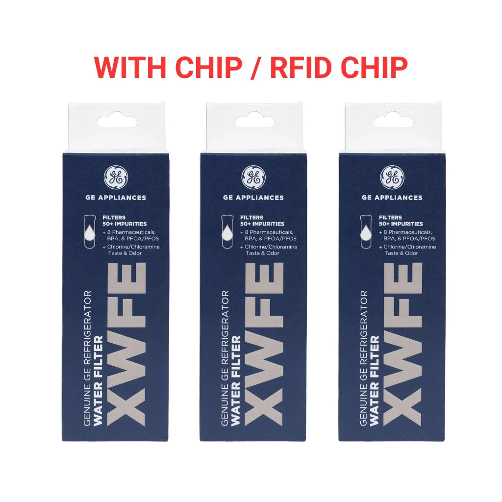 GE XWFE water filter 3 pack