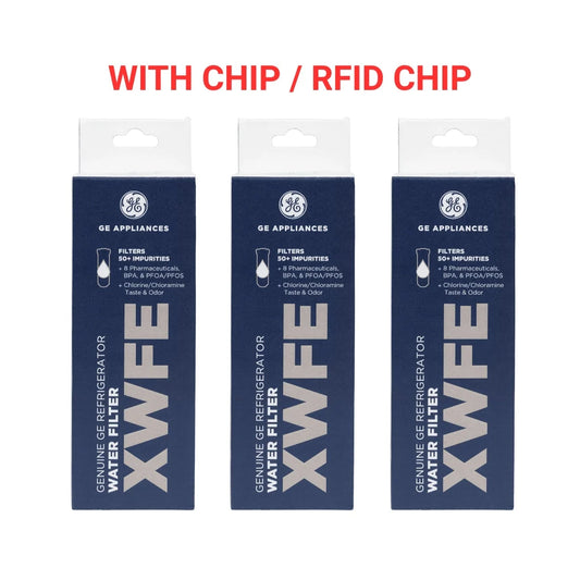 GE XWFE water filter 3 pack