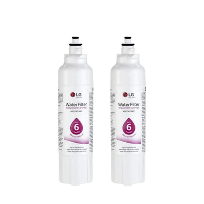 LG LT800P refrigerator water filter 2 pack
