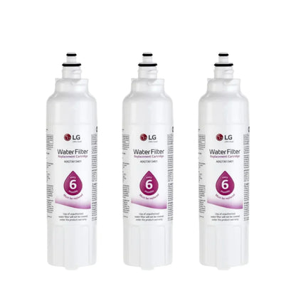 LG LT800P refrigerator water filter 3 pack